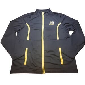 Chase Authentics NASCAR Jacket XL Matt Kenseth #20 Black Yellow – EUC